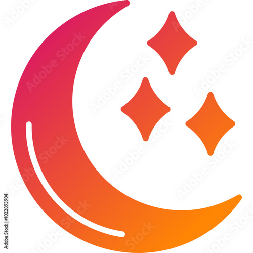 Moon Vector Icon