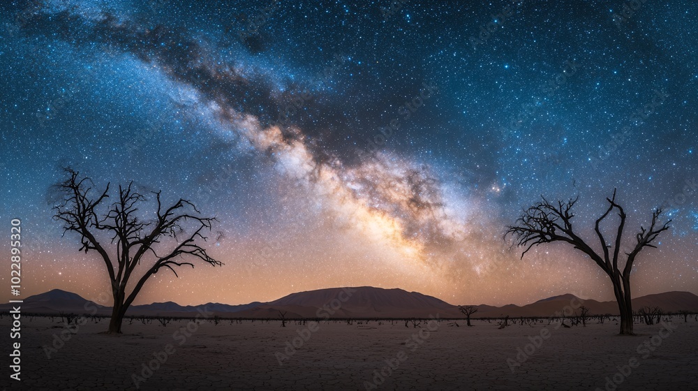 Milky Way Majesty over Deadvlei Milky Way Majesty over Deadvlei