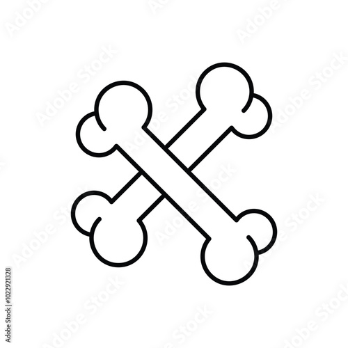 Bones vector icon