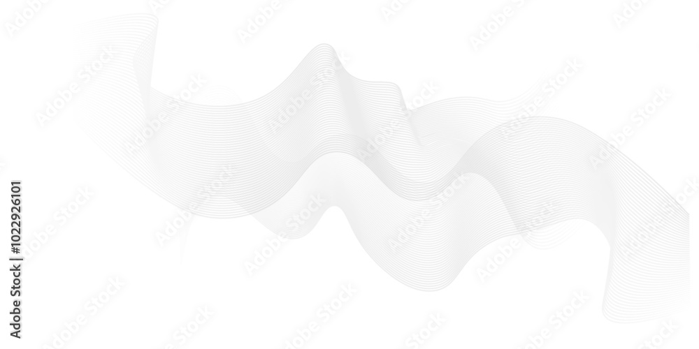 Vector wave digital white and gray blend futuristic technology, Abstract grey, white smooth element swoosh speed wave modern stream transparent background. Vector wave digital white and gray blend futuristic technology, Abstract grey, white smooth element swoosh speed wave modern stream transparent background.