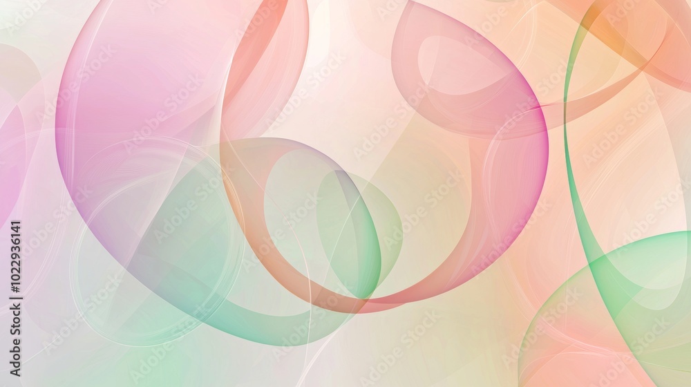 Soft pastel colors blend in a dreamy, calming pattern of beauty and harmony, perfect for a touch of modern style Soft pastel colors blend in a dreamy, calming pattern of beauty and harmony, perfect for a touch of modern style