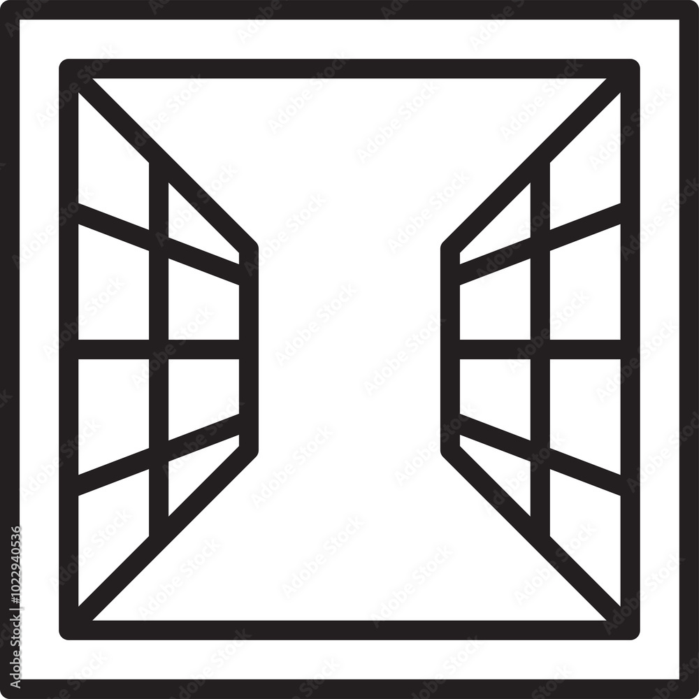 Window Line Icon Window Line Icon