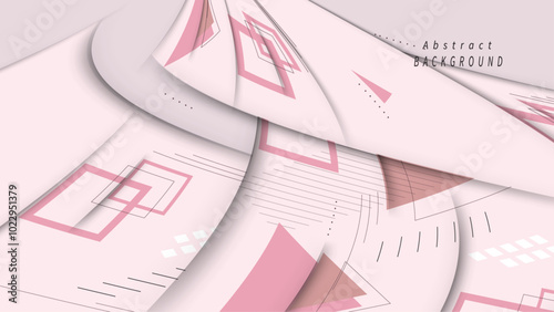 Abstract backdrop featuring soft pink tones and fluid forms