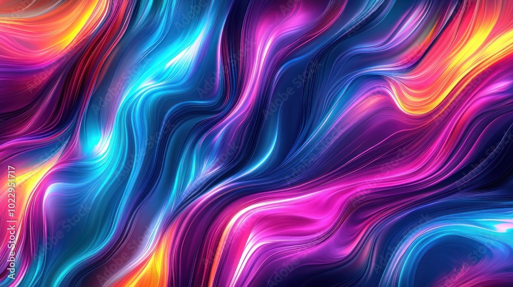A vibrant, swirling abstract design with flowing colors in blue, pink, and orange. A vibrant, swirling abstract design with flowing colors in blue, pink, and orange.