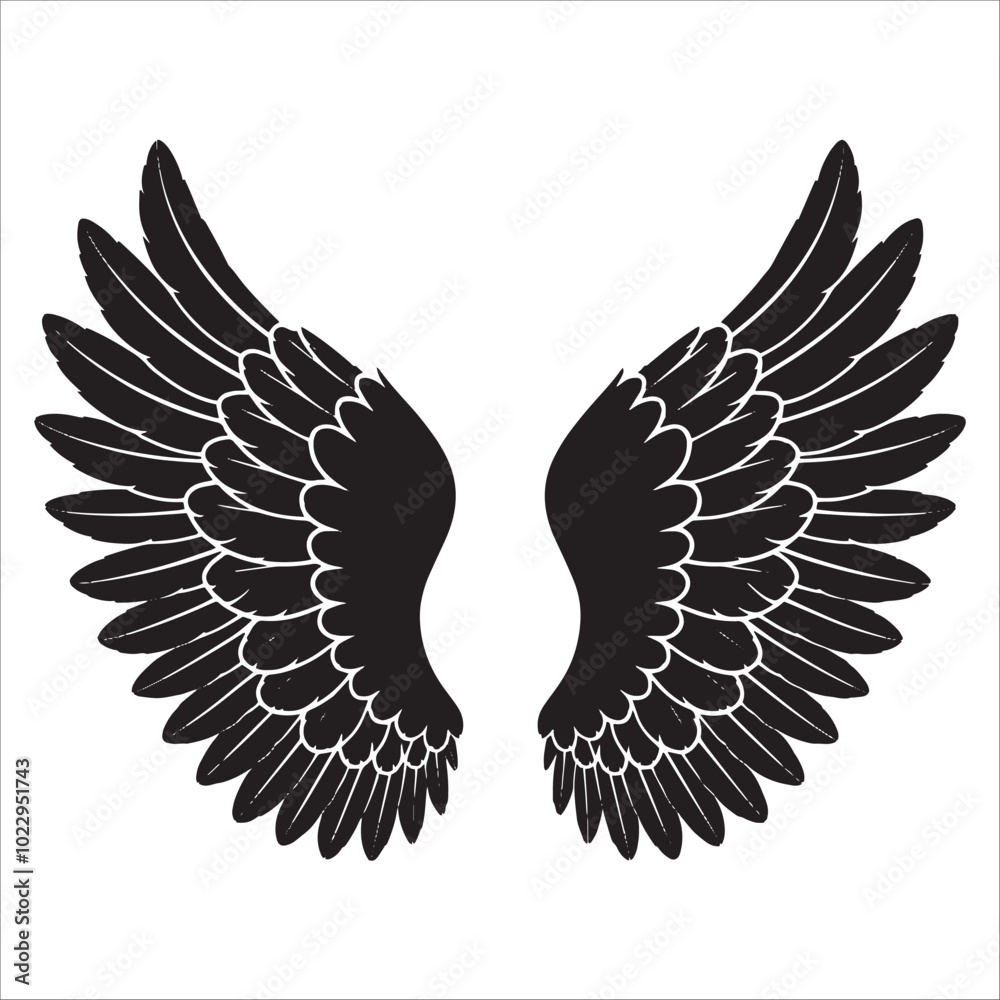 Obraz premium Wing Silhouette