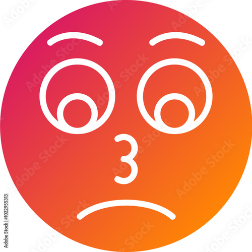 Disappointment Vector Icon Design