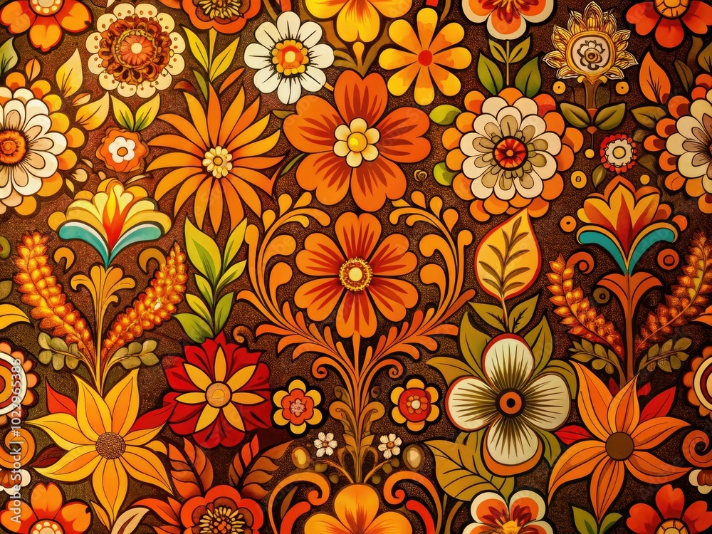 Retro 70s Style Vivid Colorful Patterns and Textures for Vintage Inspired Design Projects Retro 70s Style Vivid Colorful Patterns and Textures for Vintage Inspired Design Projects