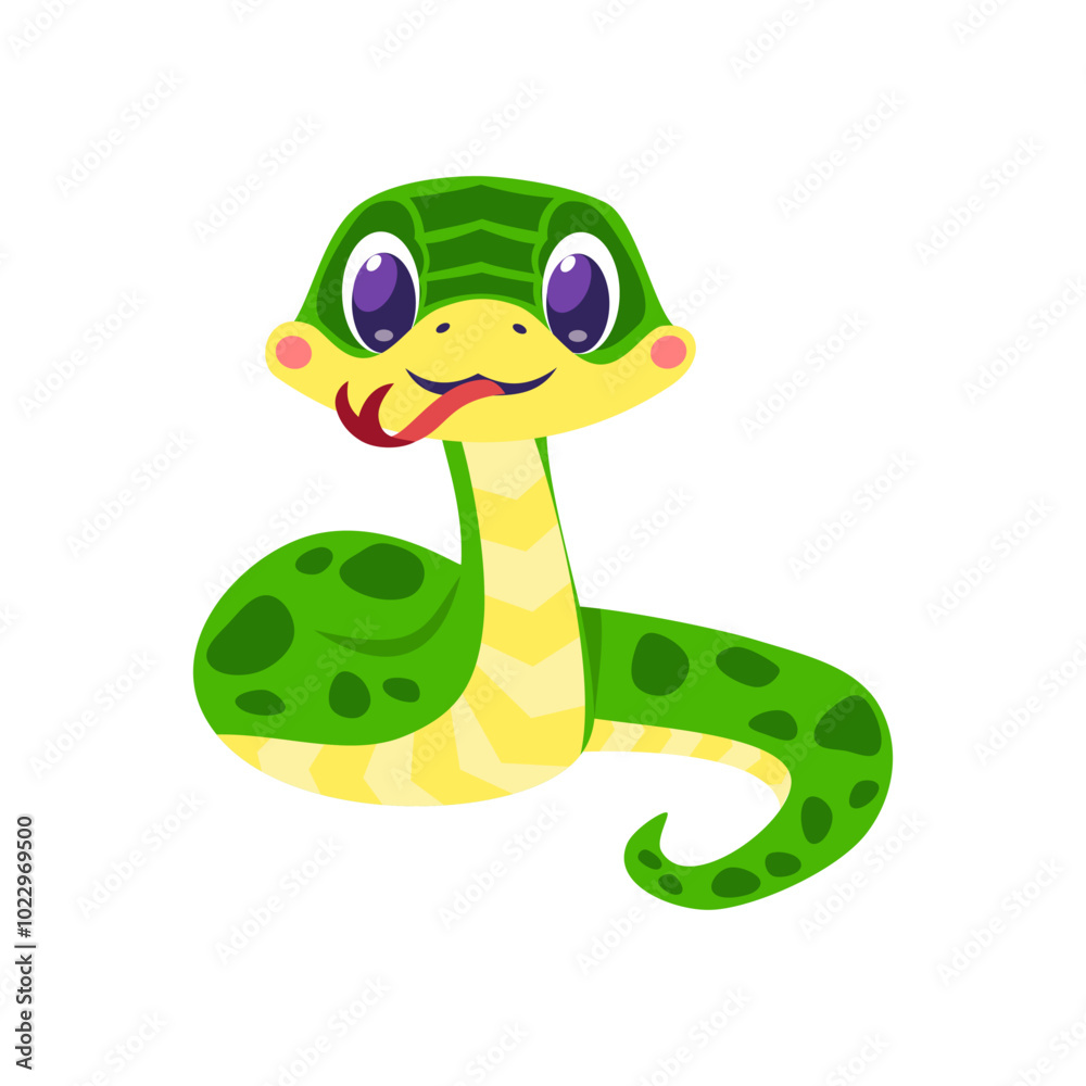 Cute snake symbol of the year Cute snake symbol of the year