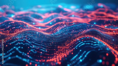 AI-driven finance growth analysis, showcasing a futuristic graph with dynamic AI-generated data insights, 