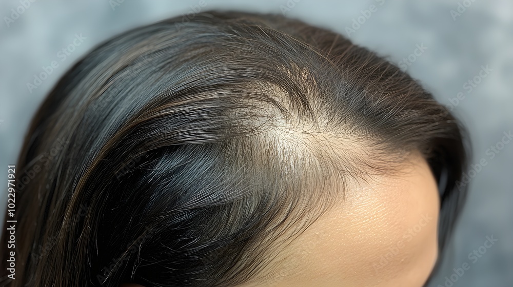 Transformative journey of a patient with hair thinning, with before-and-after photos showing the striking difference in hair volume and health after treatment Transformative journey of a patient with hair thinning, with before-and-after photos showing the striking difference in hair volume and health after treatment