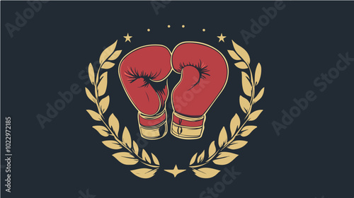 Boxing gloves. Sports. Boxing.