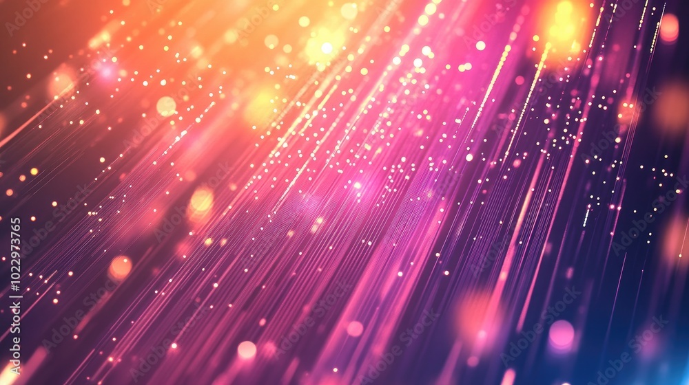 Abstract Technology Background Featuring Numerous Glowing Lines And Fiber Optic Data Beams Extending Into The Distance Symbolizing Connectivity Communication And Innovation Abstract Technology Background Featuring Numerous Glowing Lines And Fiber Optic Data Beams Extending Into The Distance Symbolizing Connectivity Communication And Innovation