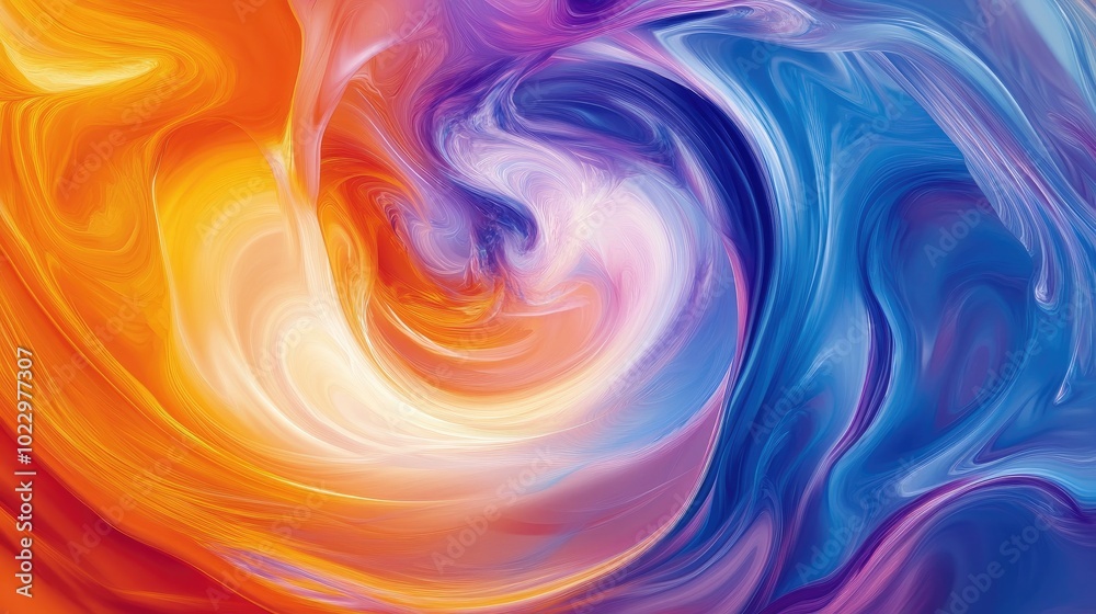 Colorful abstract background with swirling patterns and vibrant hues perfect for creating dynamic visuals and enhancing design projects