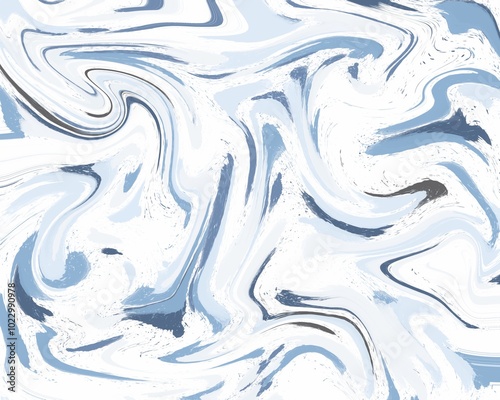 Blue marble texture liquid abstract background with waves wallpaper