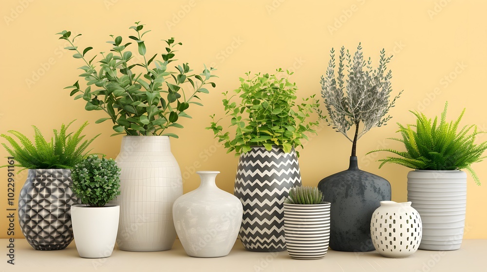 Modern Greenery: Innovative Plant Care and Stylish Vase Design for Contemporary Indoor Lifestyles