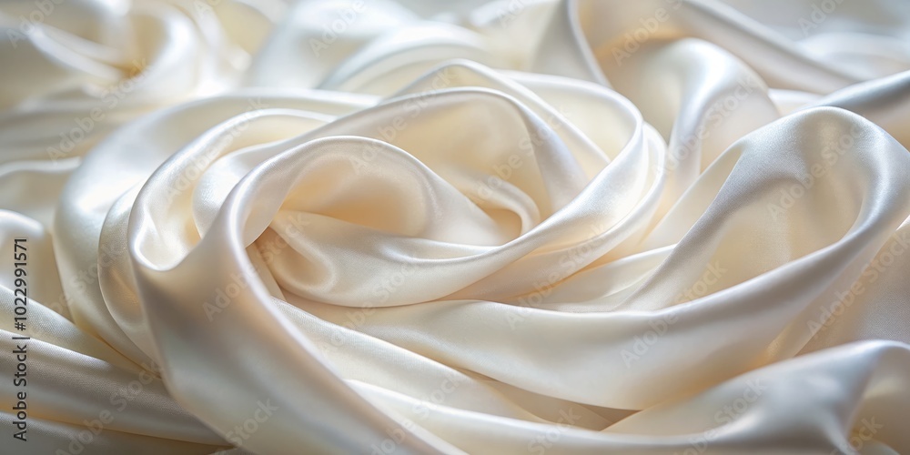 Obraz premium Charming vintage white silk background, perfect for weddings and Valentine’s Day, adds a touch of elegance. Create stunning designs that capture love's essence beautifully.