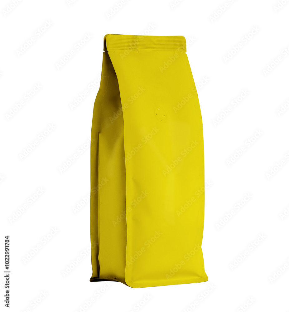Foil plastic bag packaging with zipper and pile of seed for pet food or roasted coffee beans or tea, template isolated on a white background. Package mock-up, 3D rendering, 3D illustration Foil plastic bag packaging with zipper and pile of seed for pet food or roasted coffee beans or tea, template isolated on a white background. Package mock-up, 3D rendering, 3D illustration
