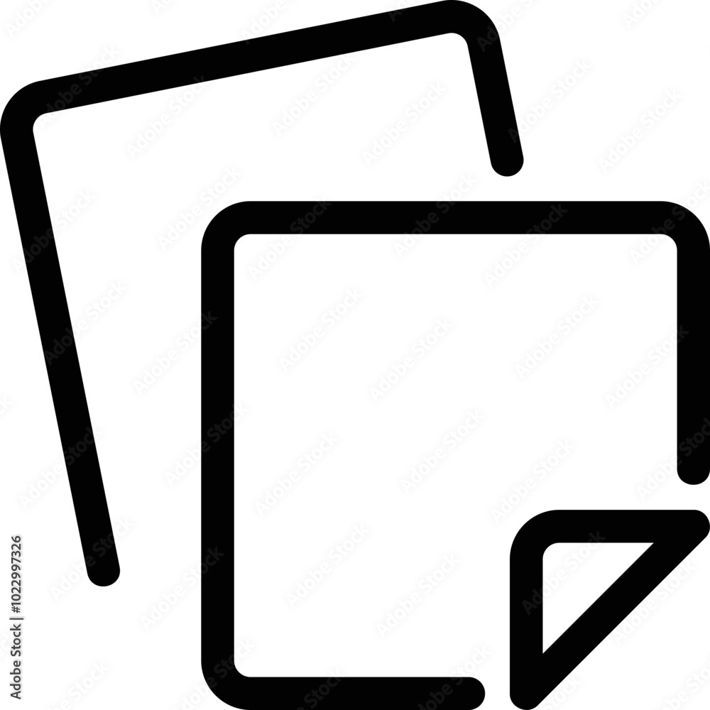 Simple vector icon sticker Simple vector icon sticker