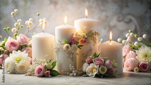 Elevate your gatherings with elegant floral candles, designed to add style and sophistication to your home décor. Perfect for events, they create a delightful ambiance.