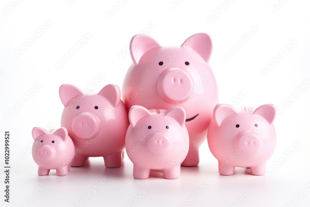 Piggy banks mammal representation investment. Piggy banks mammal representation investment.