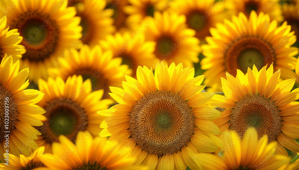 Sunflowers background. Close-up texture of sunflowers. Wallpaper for screen Sunflowers background. Close-up texture of sunflowers. Wallpaper for screen
