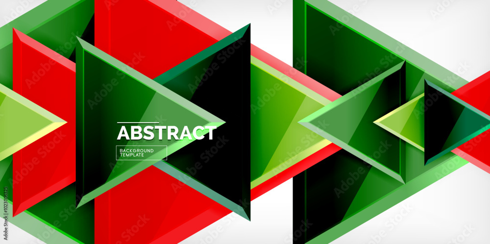 Abstract background - glossy triangles. Vector Illustration For Wallpaper, Banner, Background, Card, Book Illustration, landing page Abstract background - glossy triangles. Vector Illustration For Wallpaper, Banner, Background, Card, Book Illustration, landing page