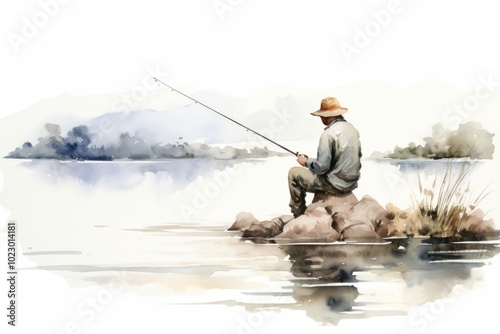 Fishing recreation fisherman outdoors.