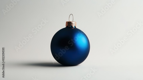 The Blue Christmas Ornament