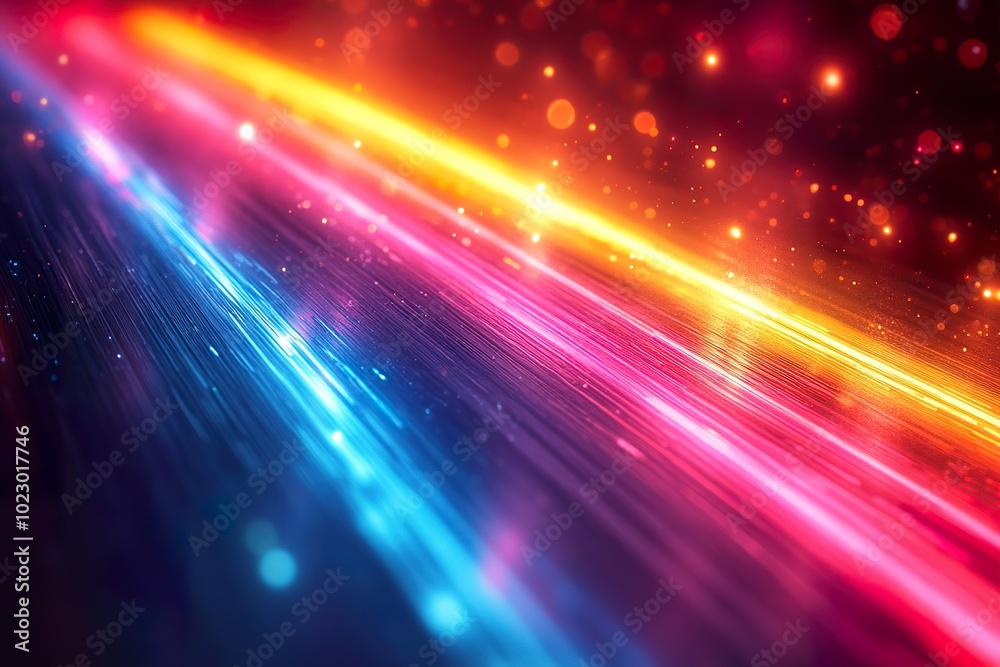 Luminous Color Spectrum: Holographic Background with Soft Focus Effects Luminous Color Spectrum: Holographic Background with Soft Focus Effects