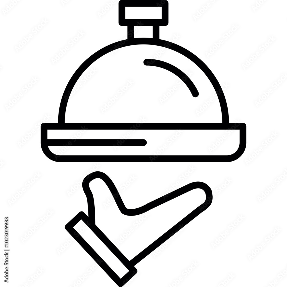Fototapeta premium Food Service Icon