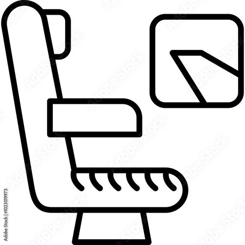 Aisle Seat Icon