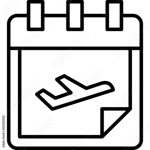 Flights Schedule Icon