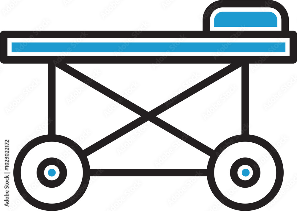 Patient Bed Icon Illustration
Patient Bed Icon Illustration