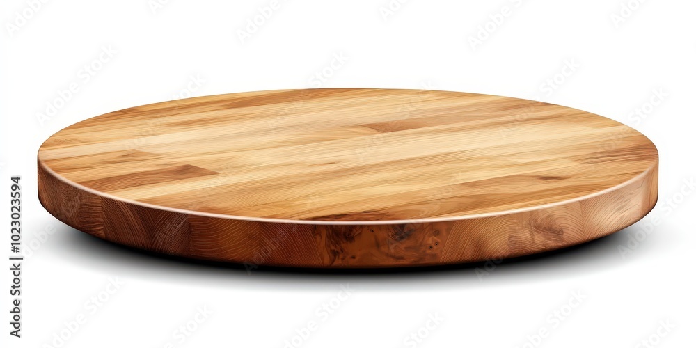 Wooden Round Serving Board for Culinary Use Wooden Round Serving Board for Culinary Use