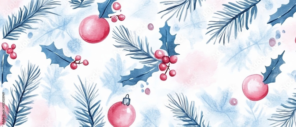 christmas watercolor background christmas watercolor background