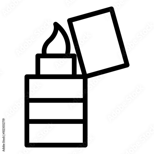 Lighter Vector Design Icon Style