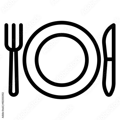 Plates Vector Design Icon Style