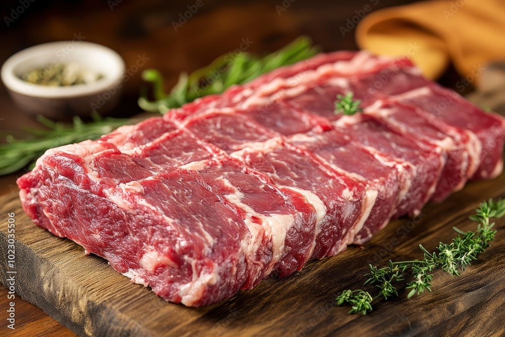 Argentine cut of meat called Vacio - generative ai Argentine cut of meat called Vacio - generative ai