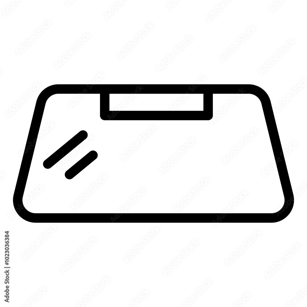 Glass Replacement Vector Design Icon Style Glass Replacement Vector Design Icon Style