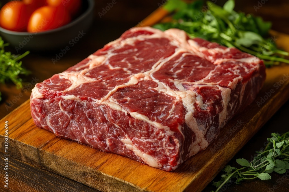 Argentine cut of meat called Vacio - generative ai Argentine cut of meat called Vacio - generative ai