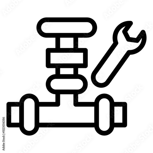 Emergency Plumbing Vector Design Icon Style