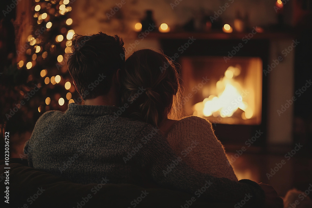 Picture of young people spending time in cozy home room generative ai Picture of young people spending time in cozy home room generative ai