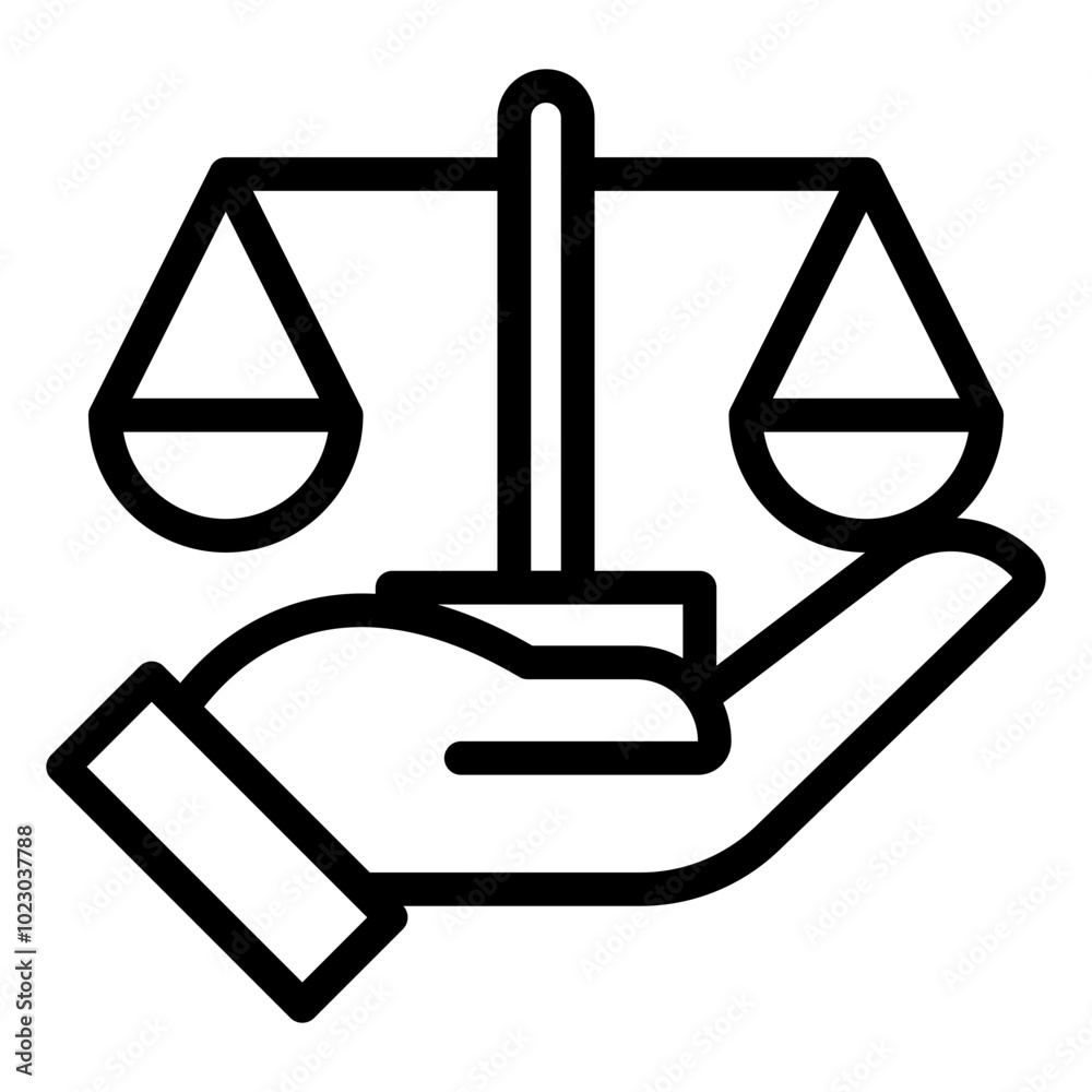 Comparative Negligence Vector Design Icon Style