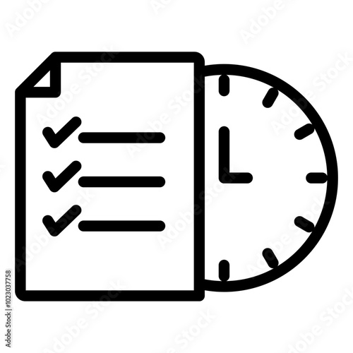 Policy Period Vector Design Icon Style