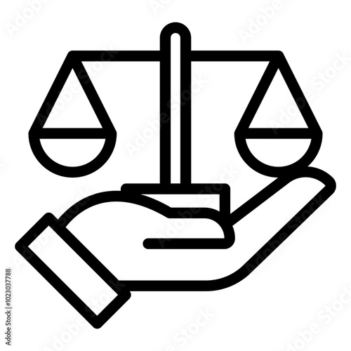Comparative Negligence Vector Design Icon Style