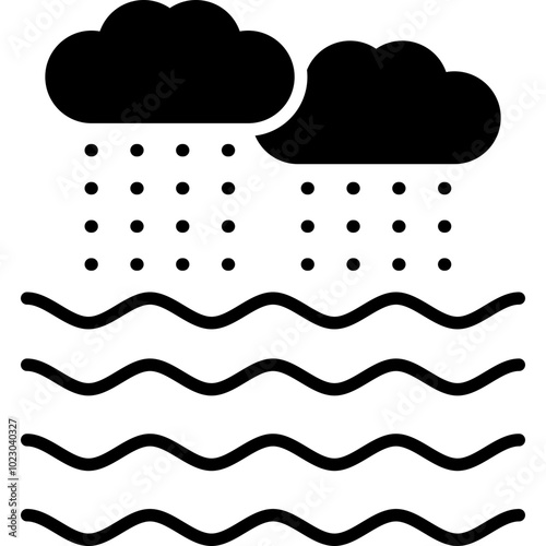 Acid Rain Icon