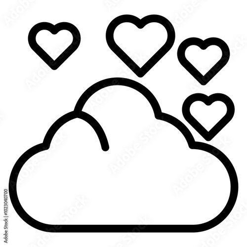 Cloud Nine Vector Design Icon Style