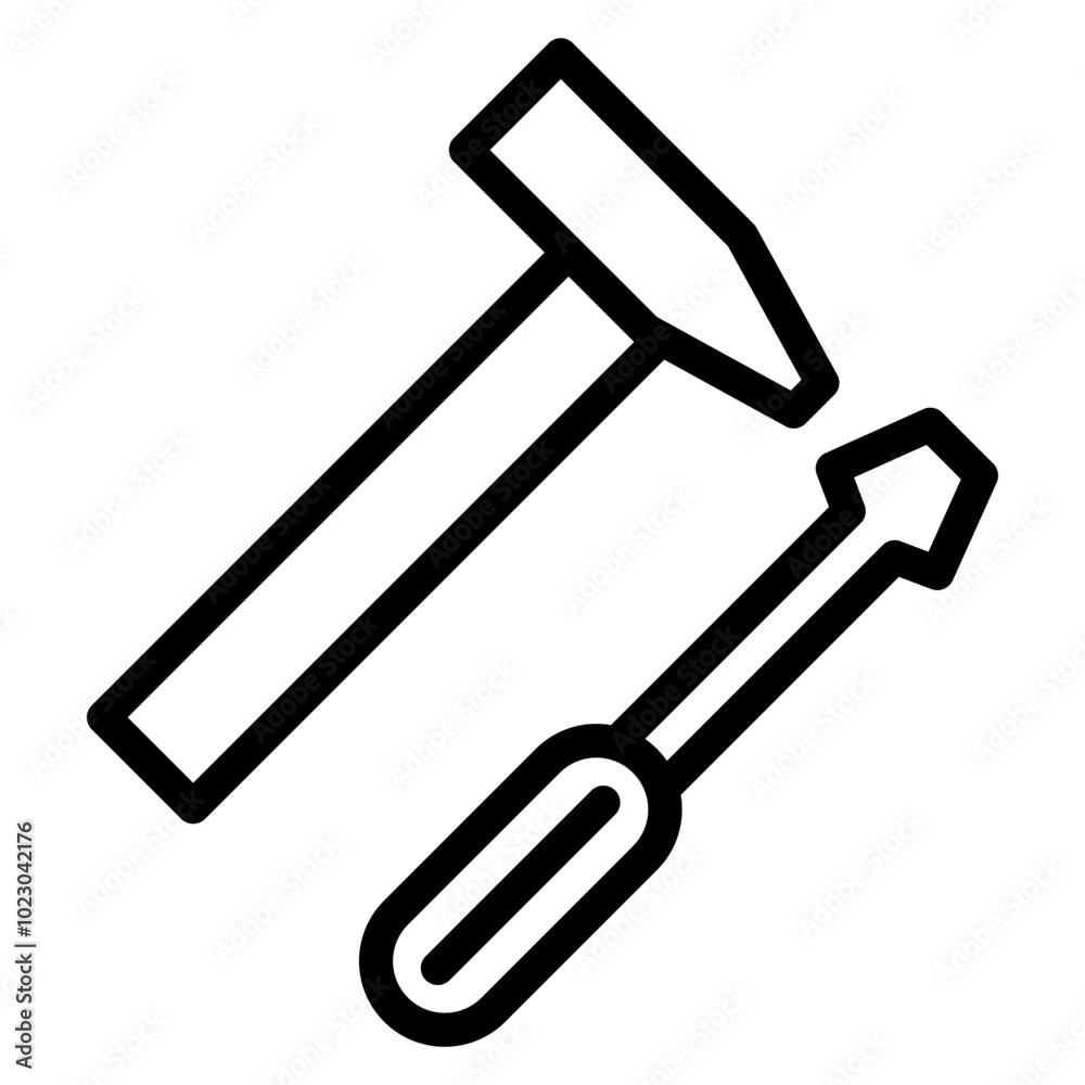 DIY Tools Vector Design Icon Style DIY Tools Vector Design Icon Style