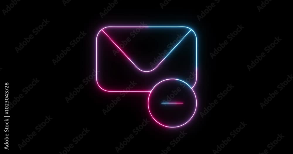 Mail Message Icon Glow Send delete Mail Message Icon Glow Send delete