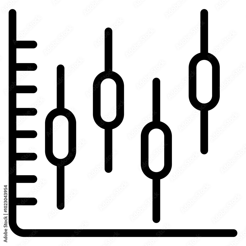Technical Analysis Vector Design Icon Style Technical Analysis Vector Design Icon Style